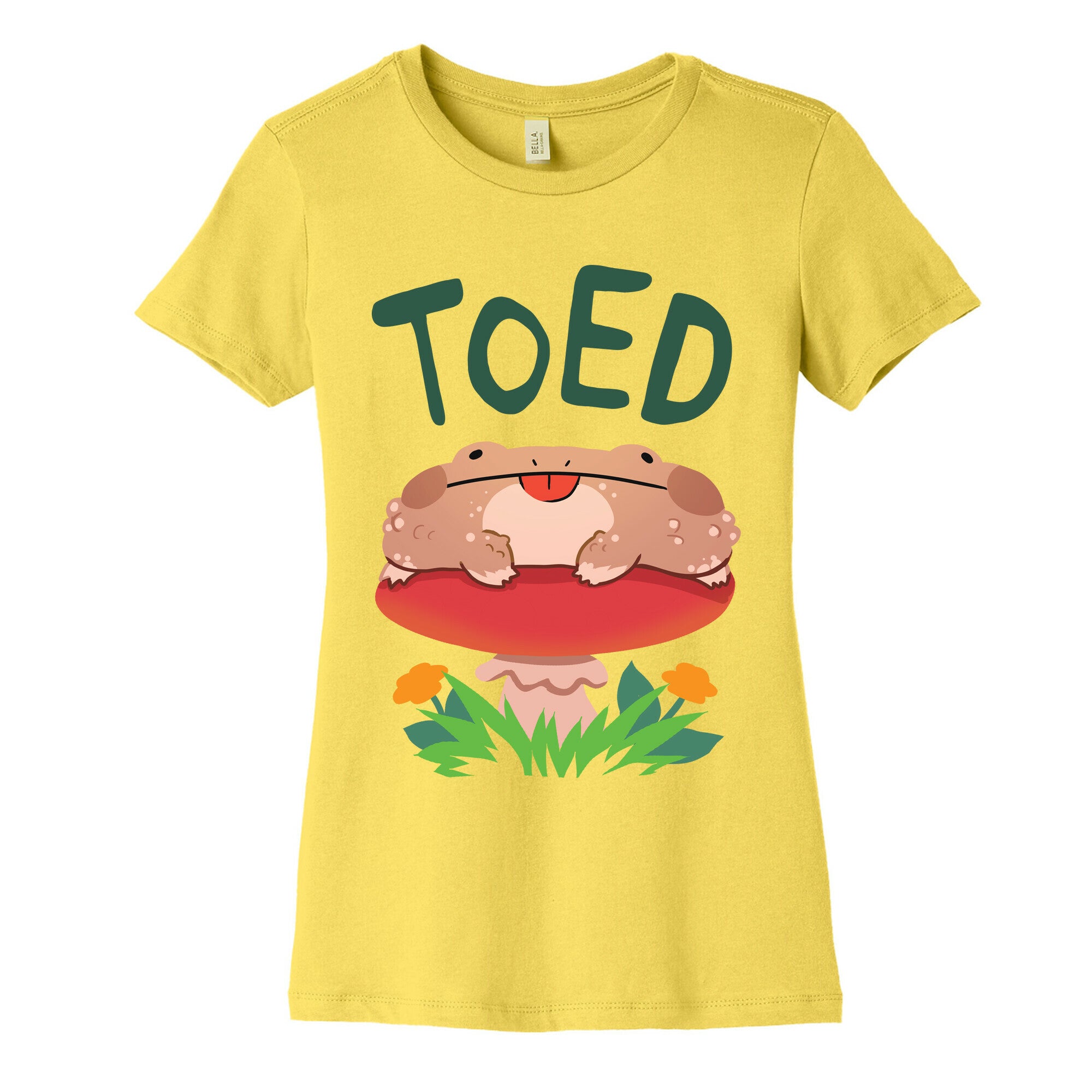 Toed Derpy toad Women's Cotton Tee
